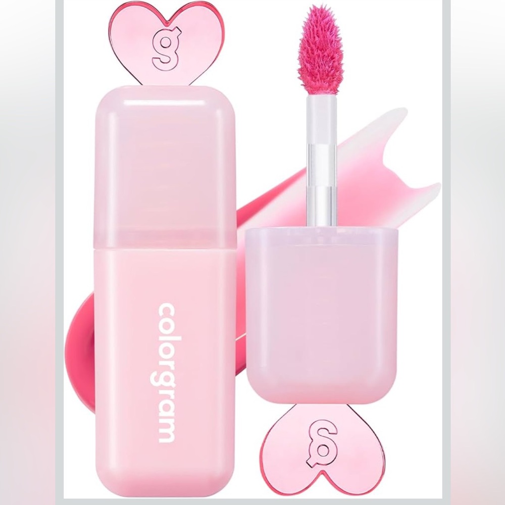 COLORGRAM Juicy Drop Tint 05 Pink Melon | Juicy Lip Gloss, Glowing Lip Stain